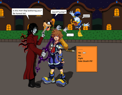 Alucard meets Sora