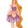 Fashion Illustration - Rapunzel