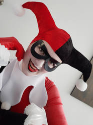 first classic harley quinn cosplay