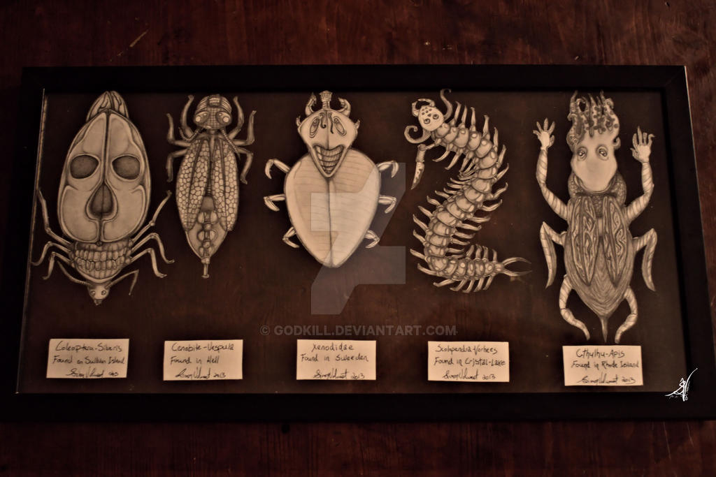 Deviantart Insect Horror Display of insects inspired by horror artists. by godkill on DeviantArt