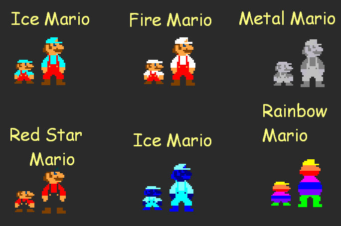 Invincible 8 Bit Mario 8-bit Mario Customized 2 by Painbooster1 on DeviantArt