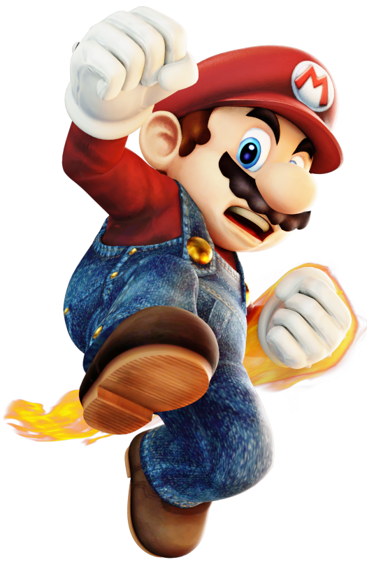 Brawl Mario - Ultimate Banner Pose Recreation by VirtualBeef on DeviantArt