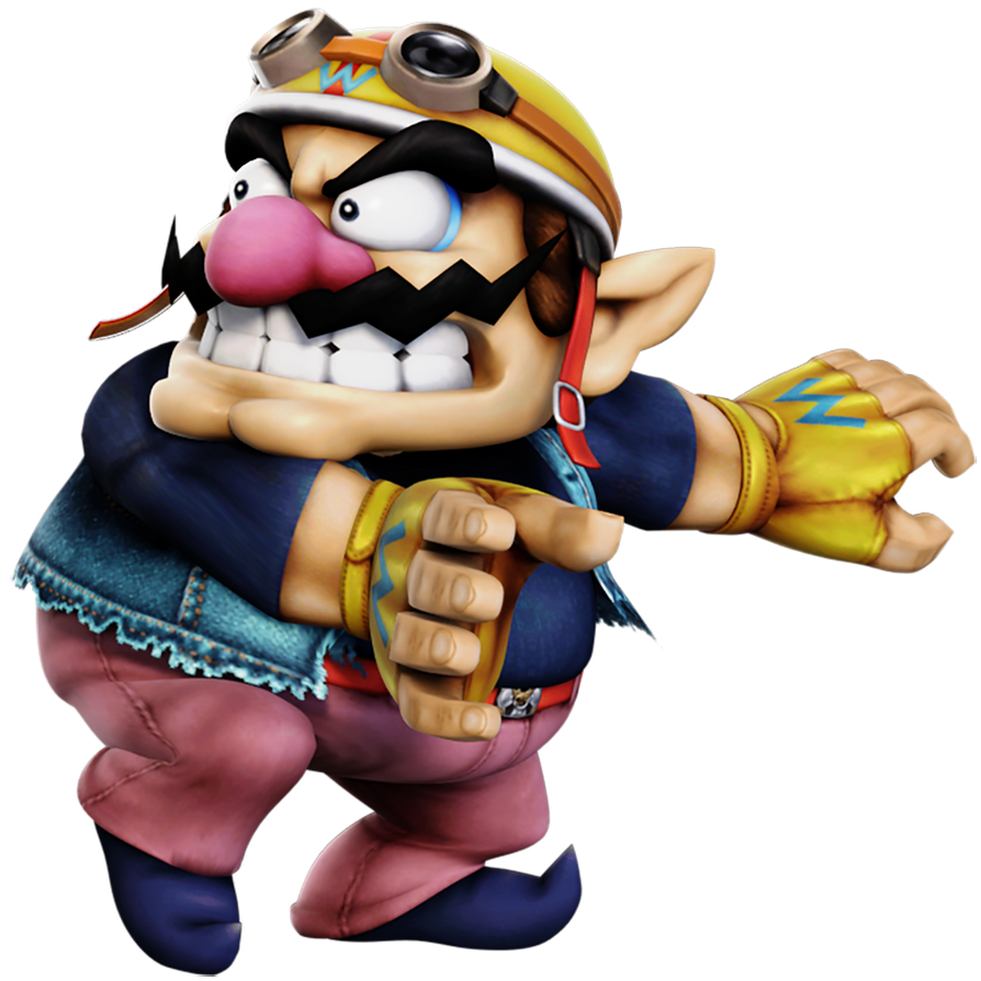 Brawl Wario - Ultimate Banner Pose Recreation by VirtualBeef on DeviantArt
