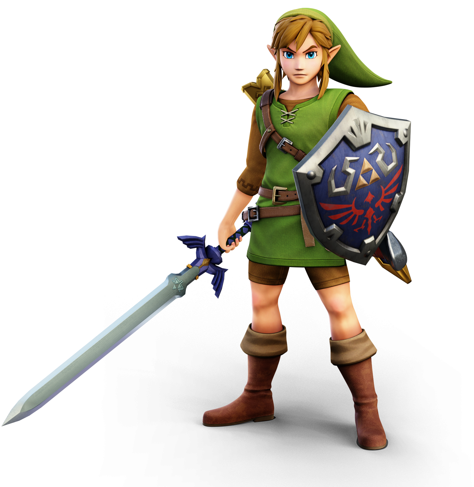 Link ( The Legend of Zelda ) Render V2 by RayLuisHDX2 on DeviantArt