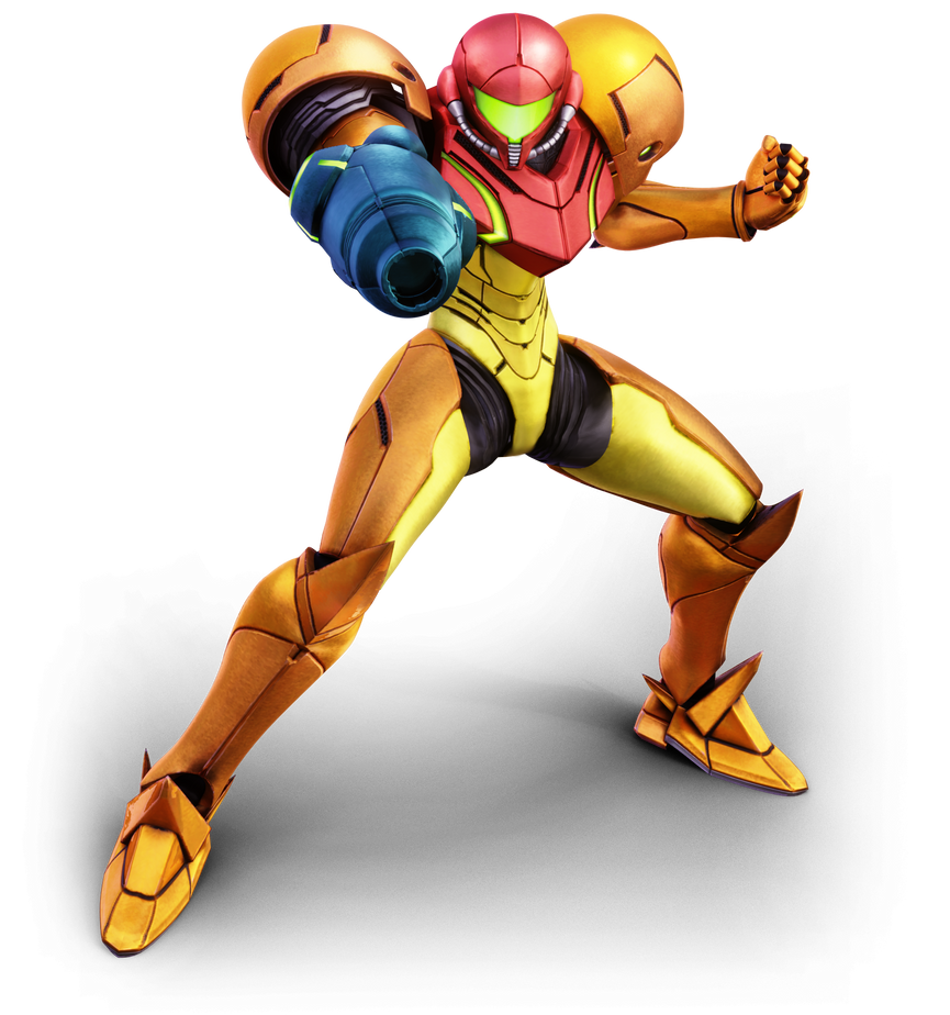 Samus Rander 04: Samus - Brawl Render Pose Recreation by VirtualBeef on DeviantArt