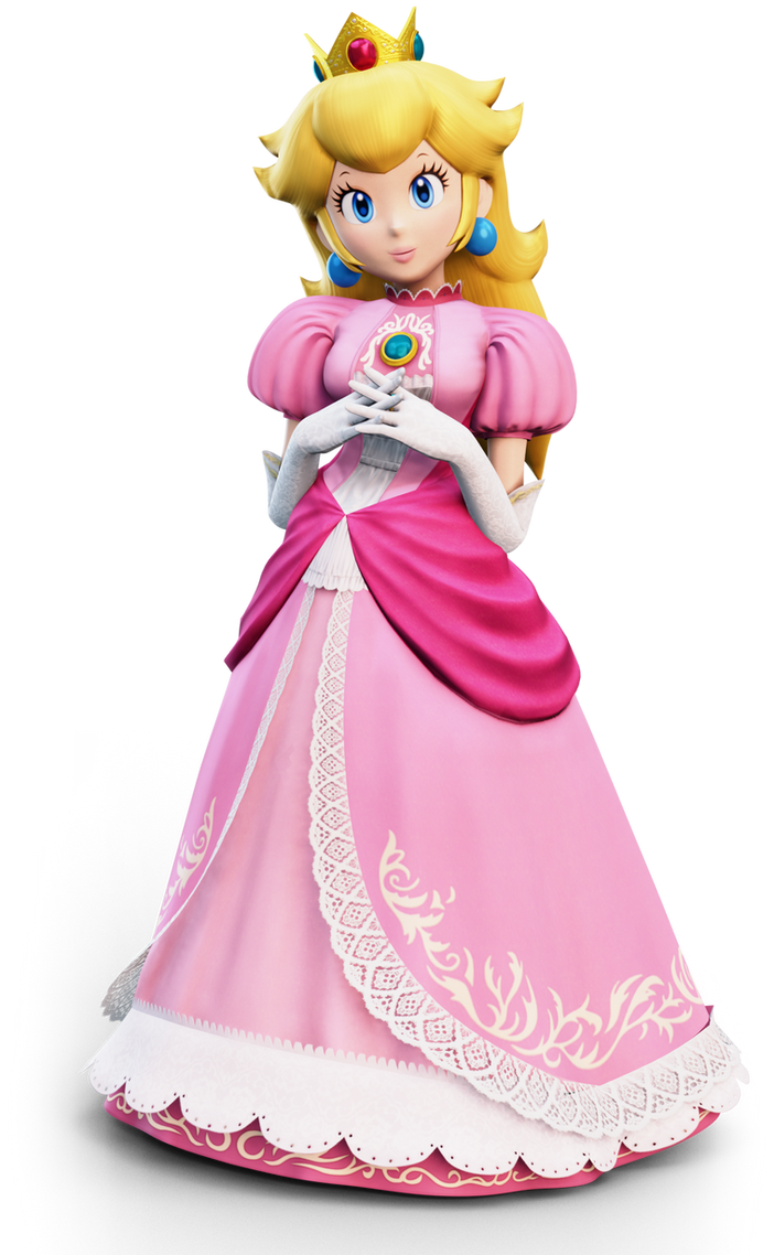 13 Peach Brawl Render Pose Recreation by VirtualBeef on DeviantArt