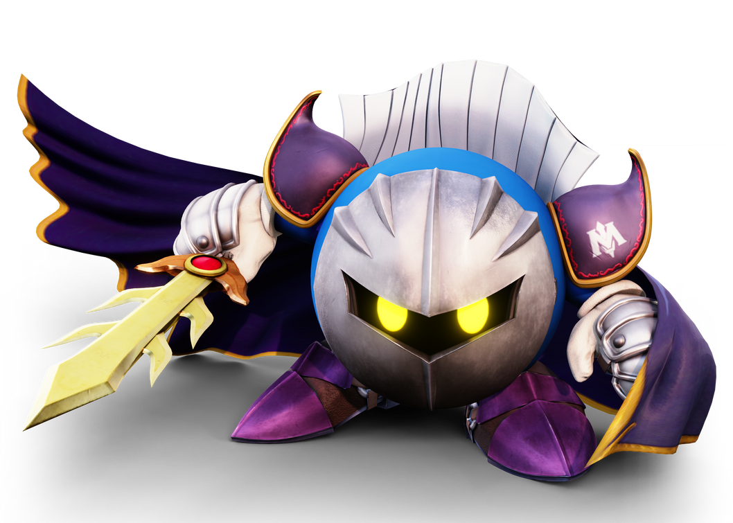 27: Meta Knight - Brawl Render Pose Recreation by VirtualBeef on DeviantArt
