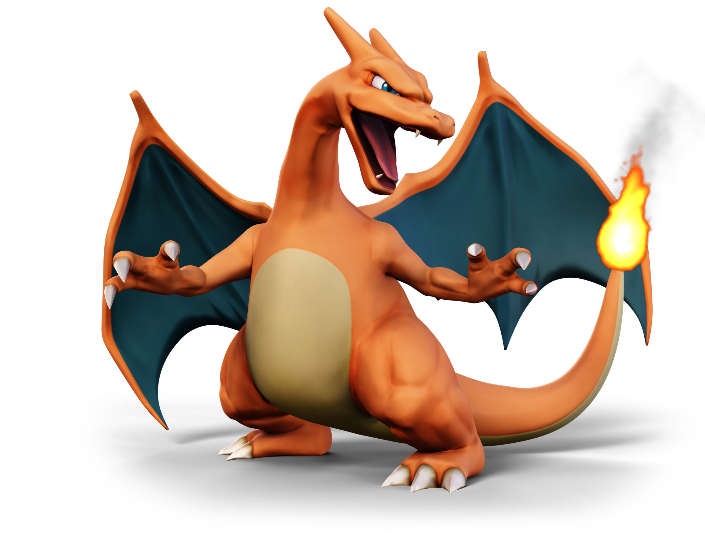 Charizard Action 35: Charizard - Brawl Render Pose Recreation by VirtualBeef on DeviantArt