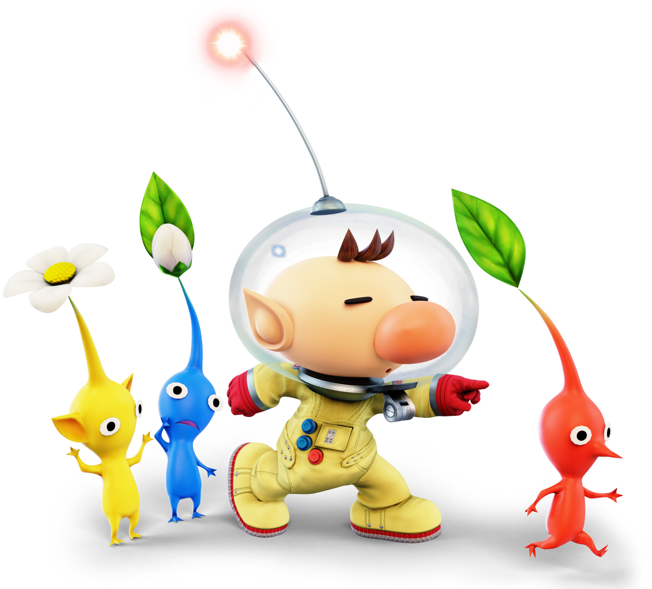 Olimar Buff 40: Olimar - Brawl Render Pose Recreation by VirtualBeef on DeviantArt