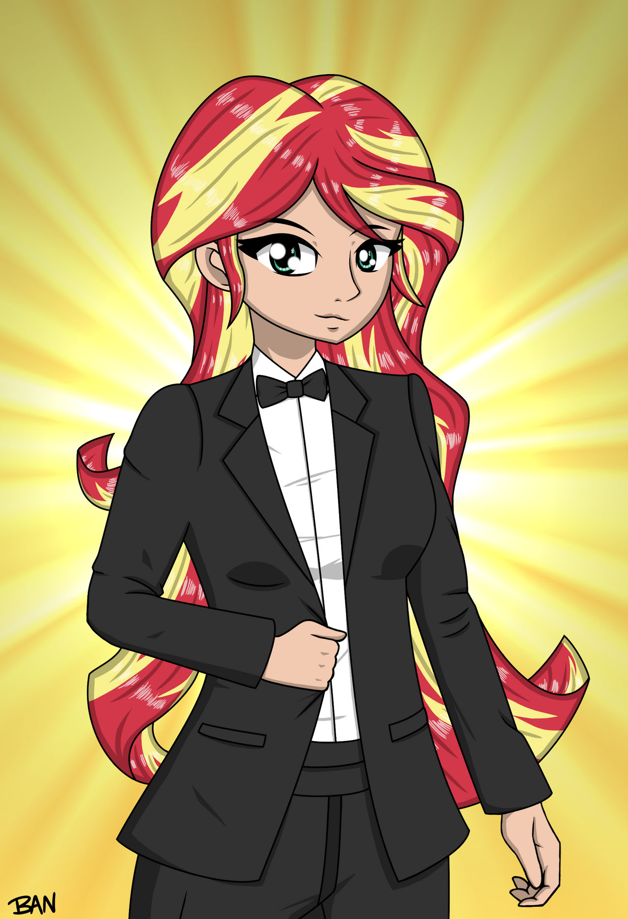 Shimmer Dc Suited Six: Sunset Shimmer by Banquo0 on DeviantArt