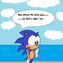 Sonic is foregetfull