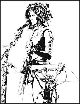 Imogen Heap Illustration