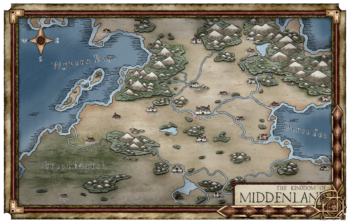 Midden Map map of Middenland by woffriend on DeviantArt