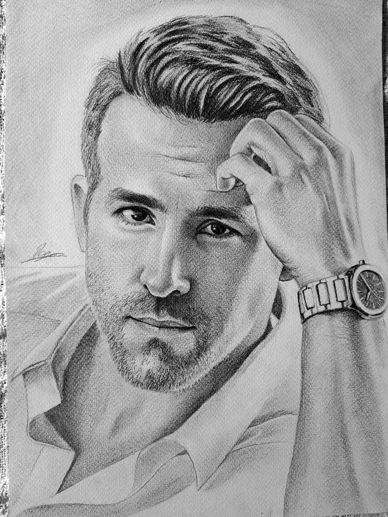 Ryan Reynolds by KateBondArt on DeviantArt