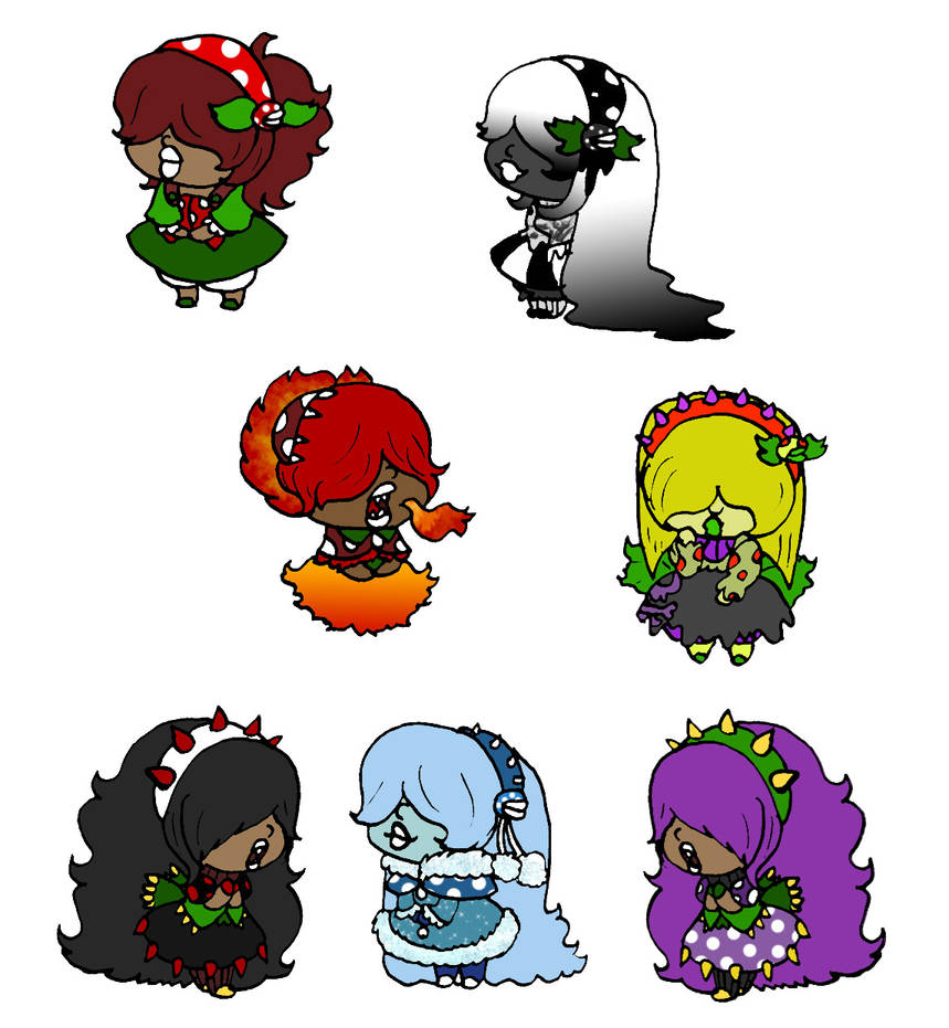 Pyjarid Chibi Piranha Chibis by sushi1382 on DeviantArt