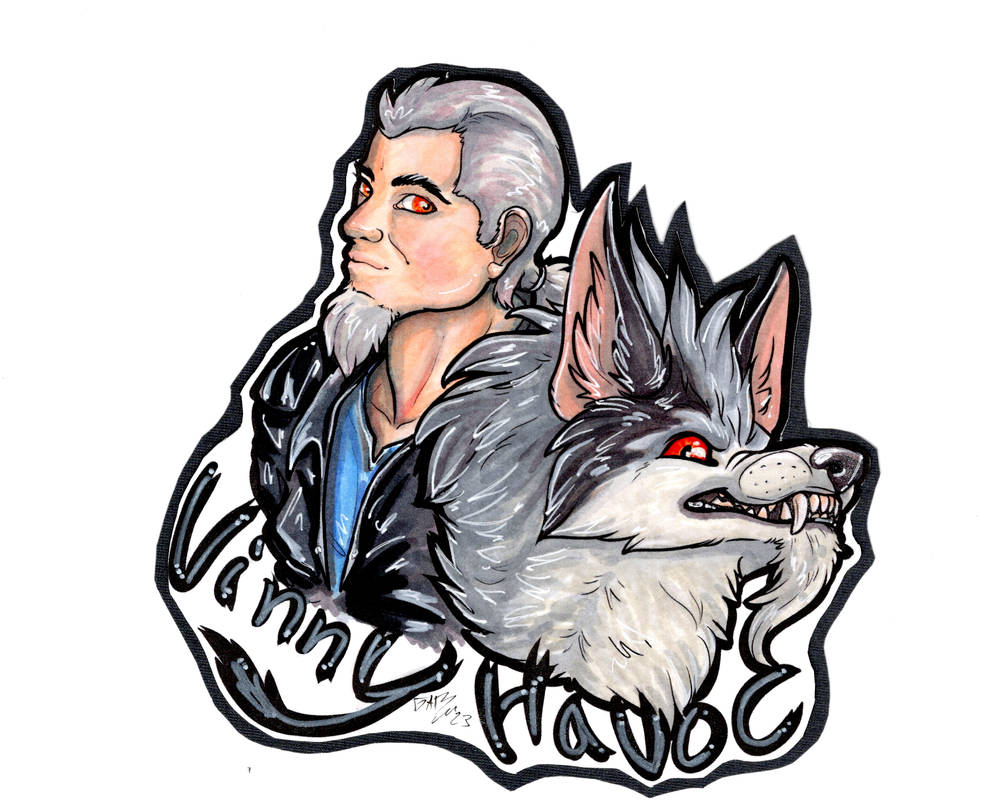 Werewolf Marker badge by atrafeathers on DeviantArt