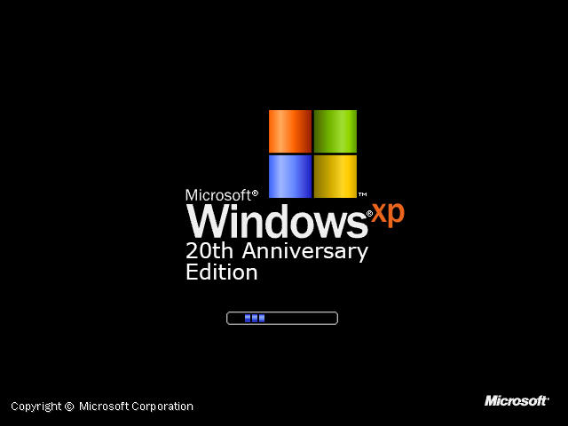 Windows XP 20th Anniversary Edition Boot Screen by nc3studios08 on ...