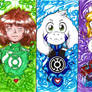 DC Lantern Corps x Undertale 1 of 3