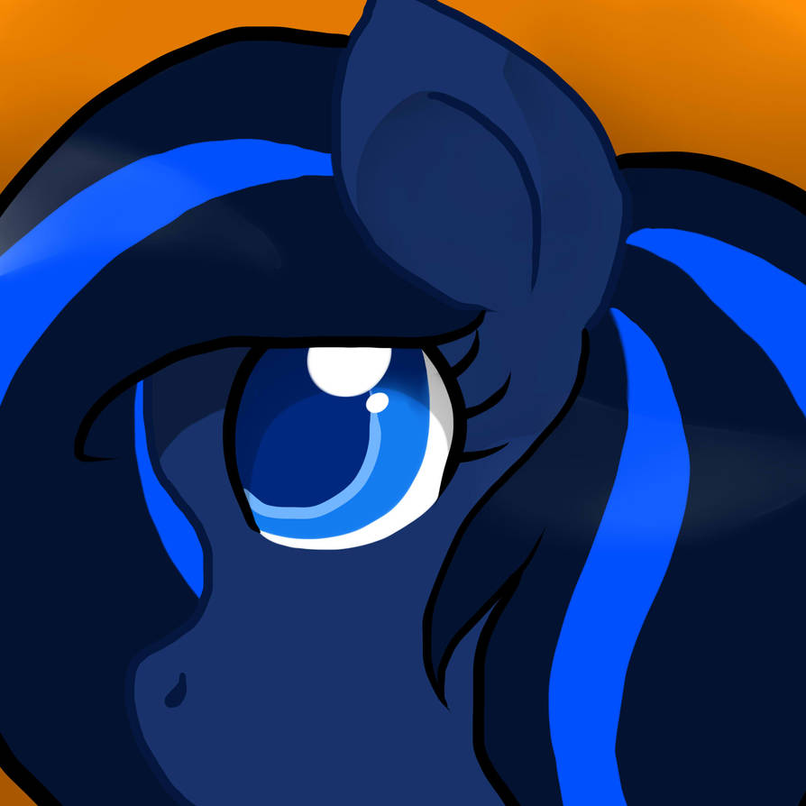 MLP Blue by Native-Blue on DeviantArt