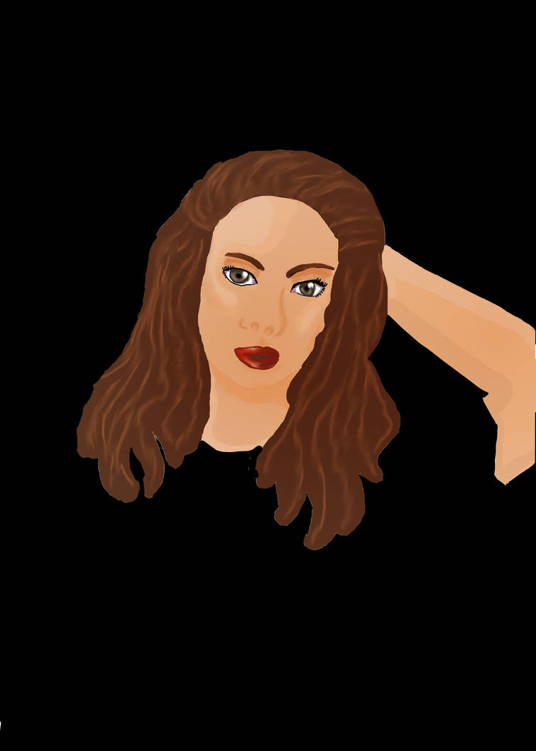 Adele Portrait colored by KuroMariko on DeviantArt