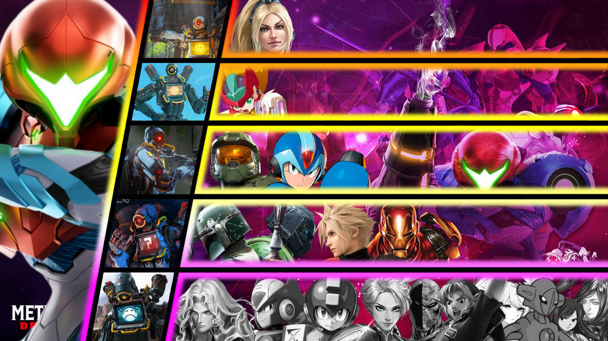 Samus Aran Matchup Tierlist by RoboticMiner on DeviantArt