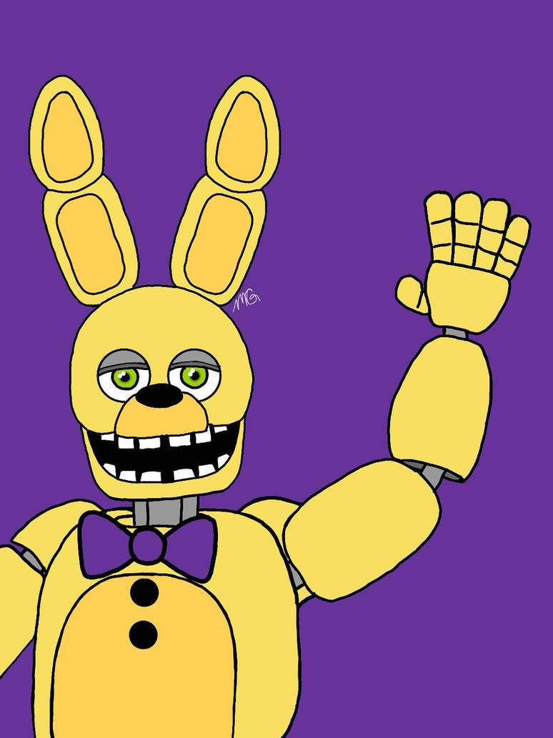 Fnaf Yellow Rabbit Intro The yellow rabbit FNAF by SkullRider555 on DeviantArt