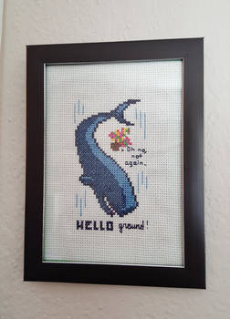 Hello Ground - Cross Stitch