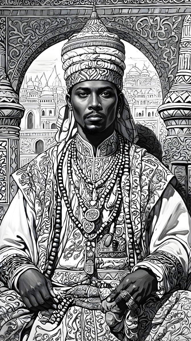 Musa Person Mansa Musa, the 14th-century Malian Emperor by DivineAfricanArt on ...