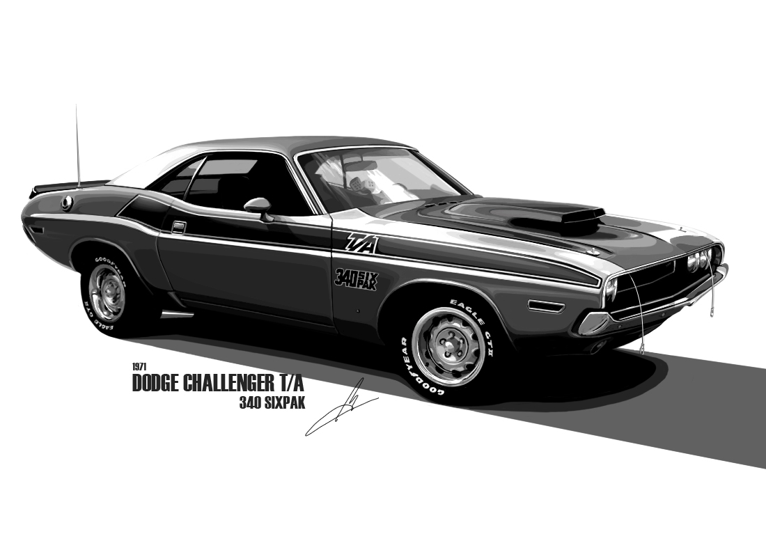 1971 Dodge Challenger TA 340