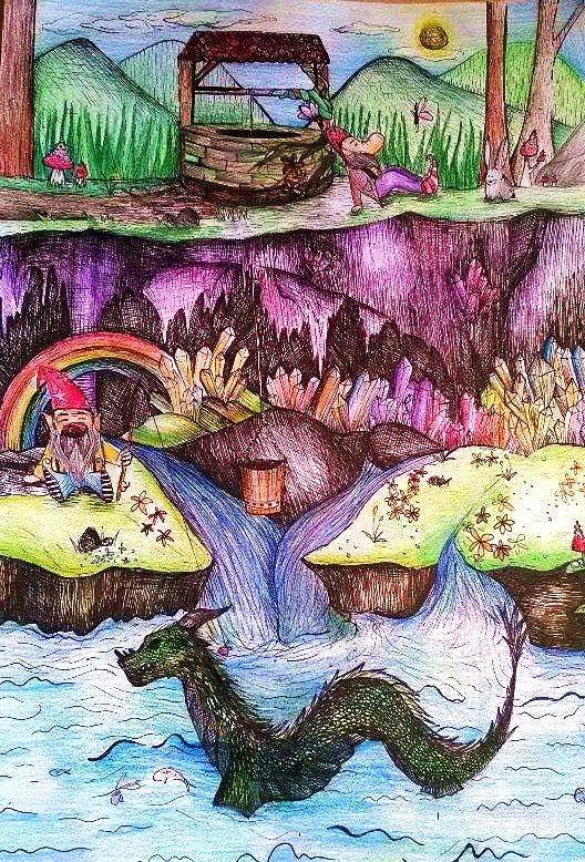 Magic World By Lulu Drawing On Deviantart Magic World By Lulu Drawing On Deviantart