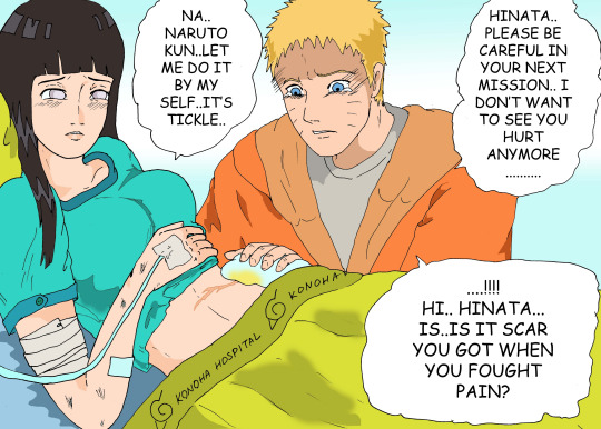 naruhina month day 23 and 24 : scars and tickle