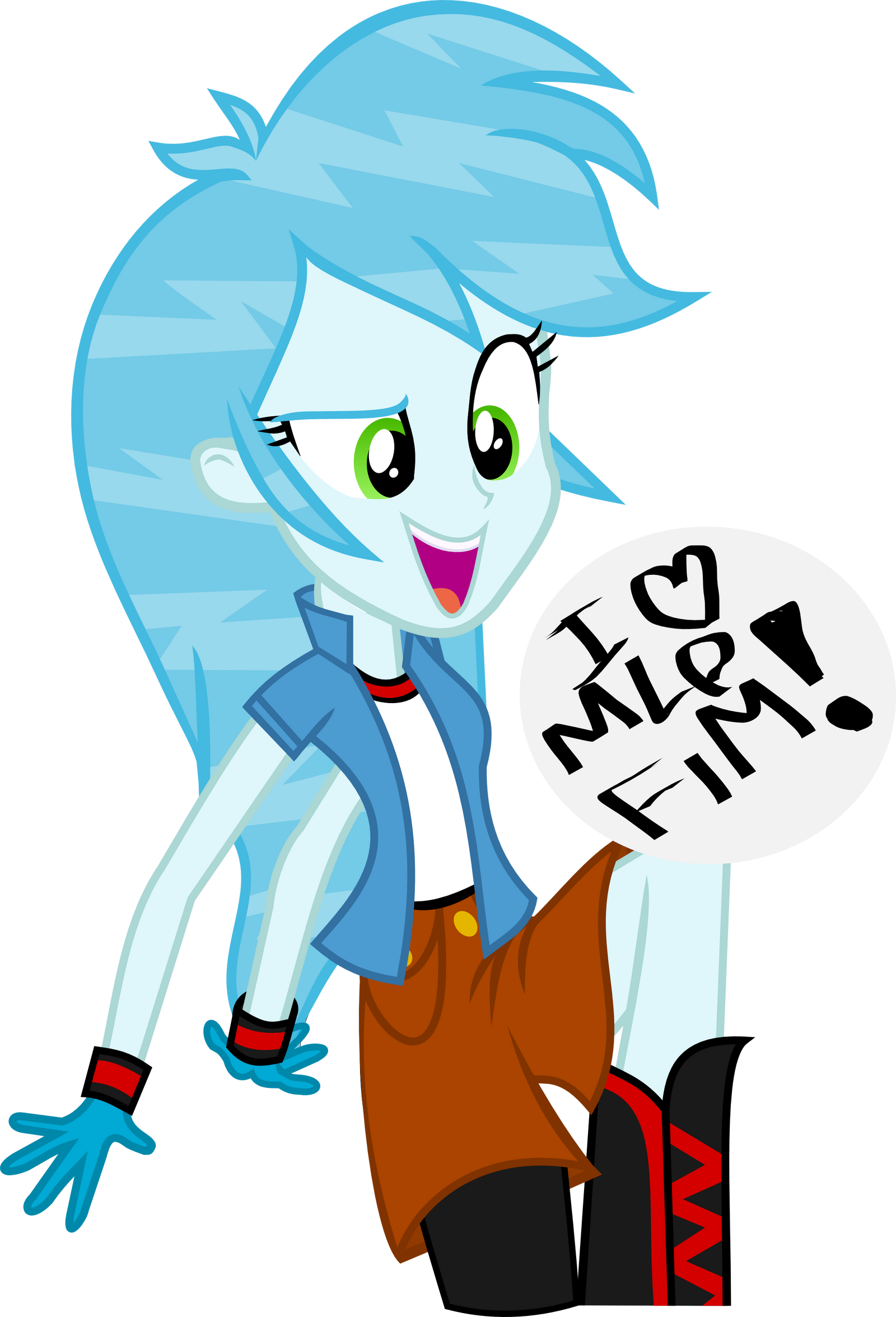 BlueFire Equestria Girls Style