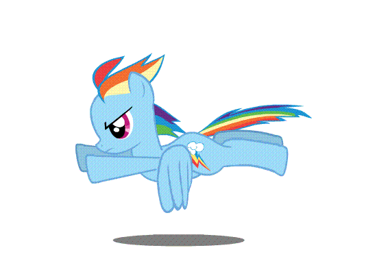 Rainbow Dash Flying Fast Animated Click Please By Lonichedgehog On Deviantart