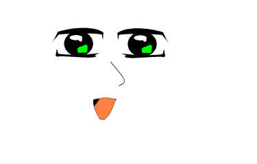 Anime eyes made with Paint