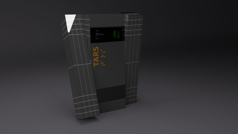 TARS (Interstellar) - Blender by D4LI on DeviantArt