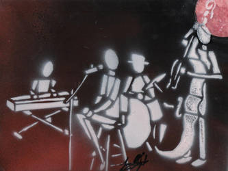 Jazz Stencil