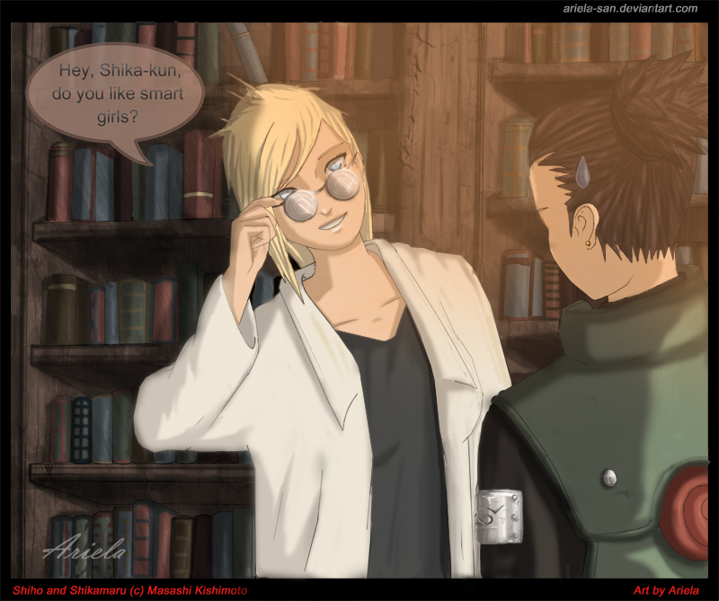 Shiho Without Glasses By Ariela San On Deviantart