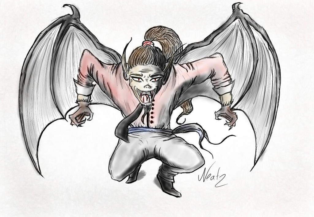 Human Bat Dnd Bat-human hybrid by poiuzu on DeviantArt
