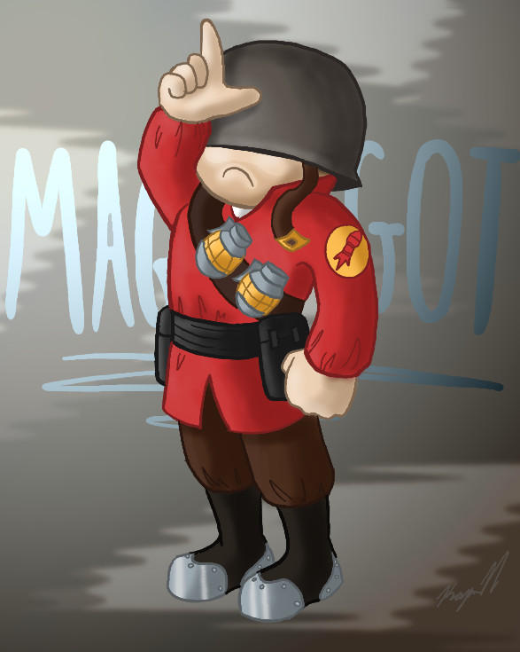 TF2 Chibi Soldier By Eeveeninja77 On DeviantArt tf2-chibi-soldier-by-eeveeninja77-on-deviantart