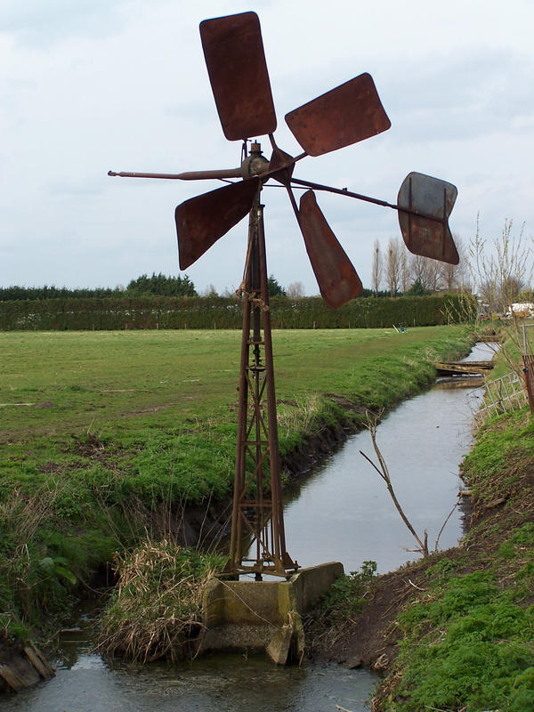 Rusty windmill by Asurawolf on DeviantArt