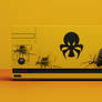 Ader713 Biohazard Zombies Video Game Consoles Mini