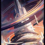 Ader Abstract Syd Mead Space Saturn Future Shiny G