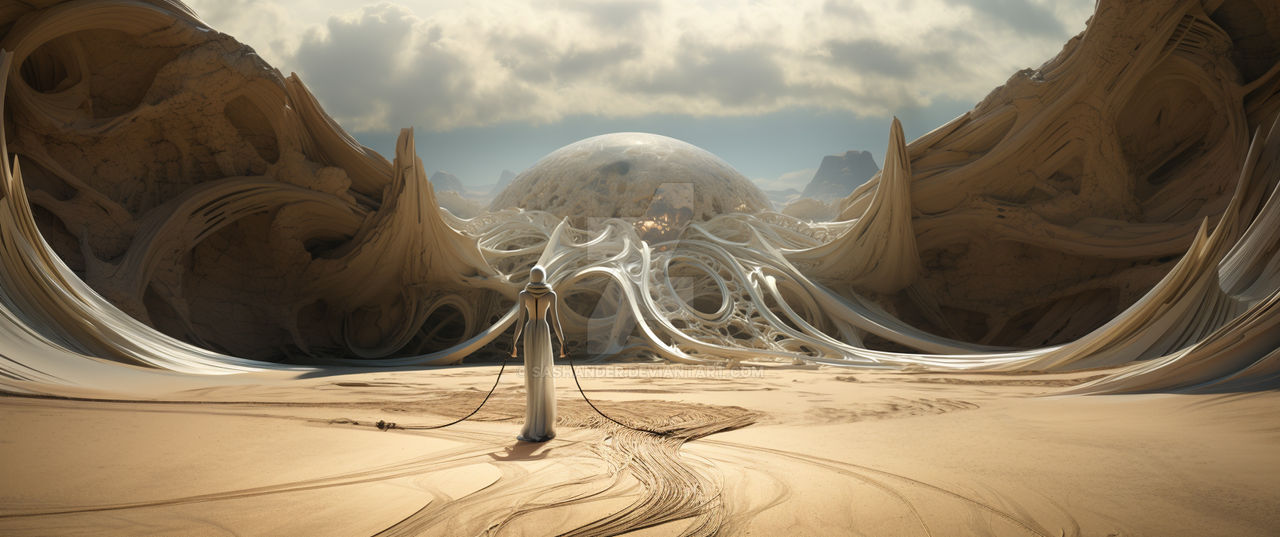 ader713 Giant Big Stunning Alien Building with gia by sashander on ...