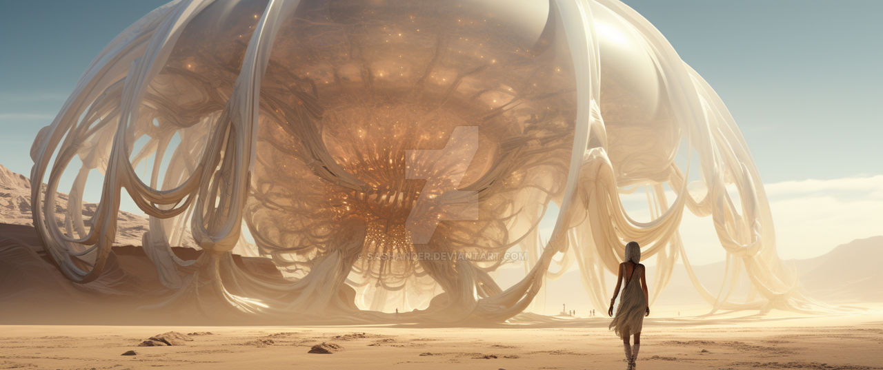 ader713 Giant Big Stunning Alien Building with gia by sashander on ...