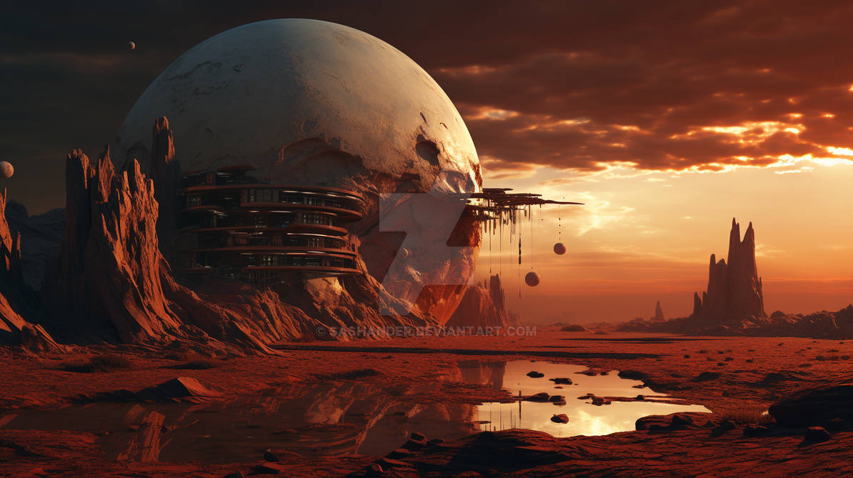 ader713 Giant Big Stunning Alien Building with gia by sashander on ...