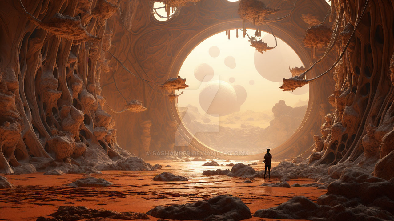 ader713 Giant Big Stunning Alien Building with gia by sashander on ...