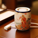 Ader713 Ciberpunk Usb Chargeble Tea Cup Japanese S