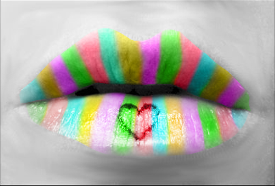 Colored Lips