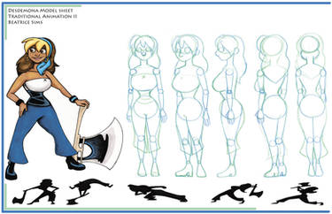 desdemona model sheet