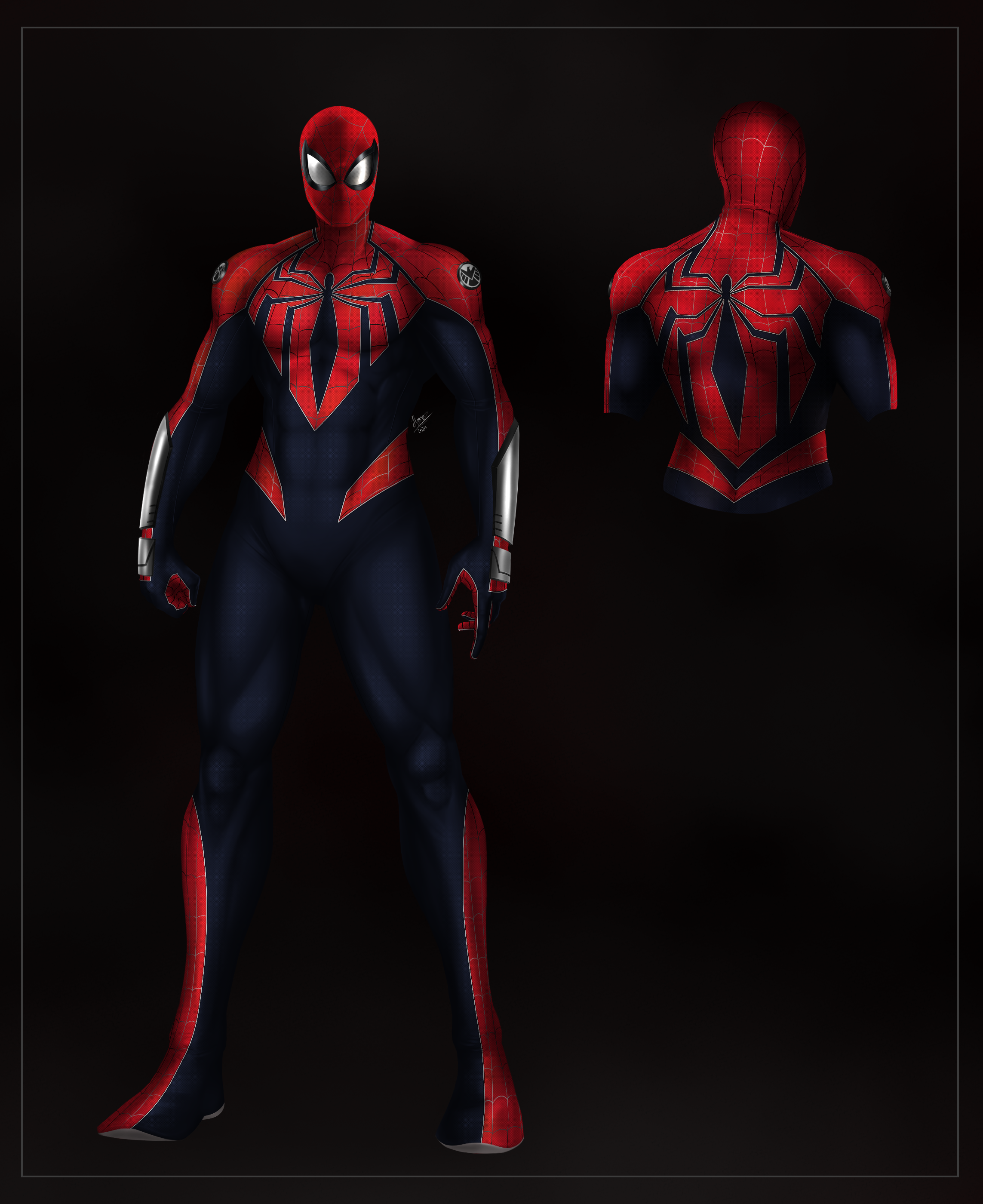 Ben Riley Fan Designs Ben Reilly Spider-Man - Commission by HernansBSstation on DeviantArt
